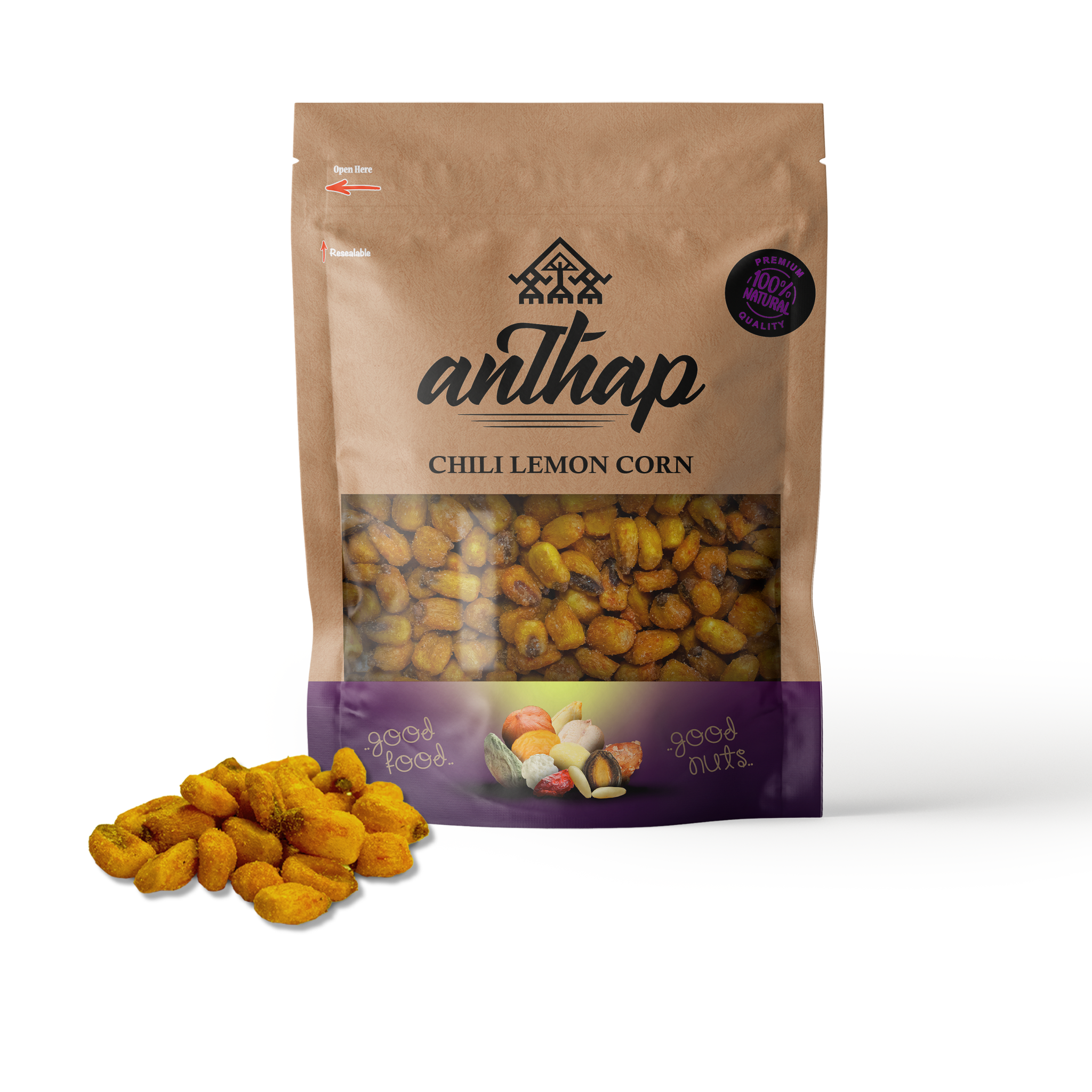 Anthap Chilli Lemon Corn No Palm Oil