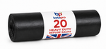Betapro 20 Black Bin Bags 20x20 Rolls