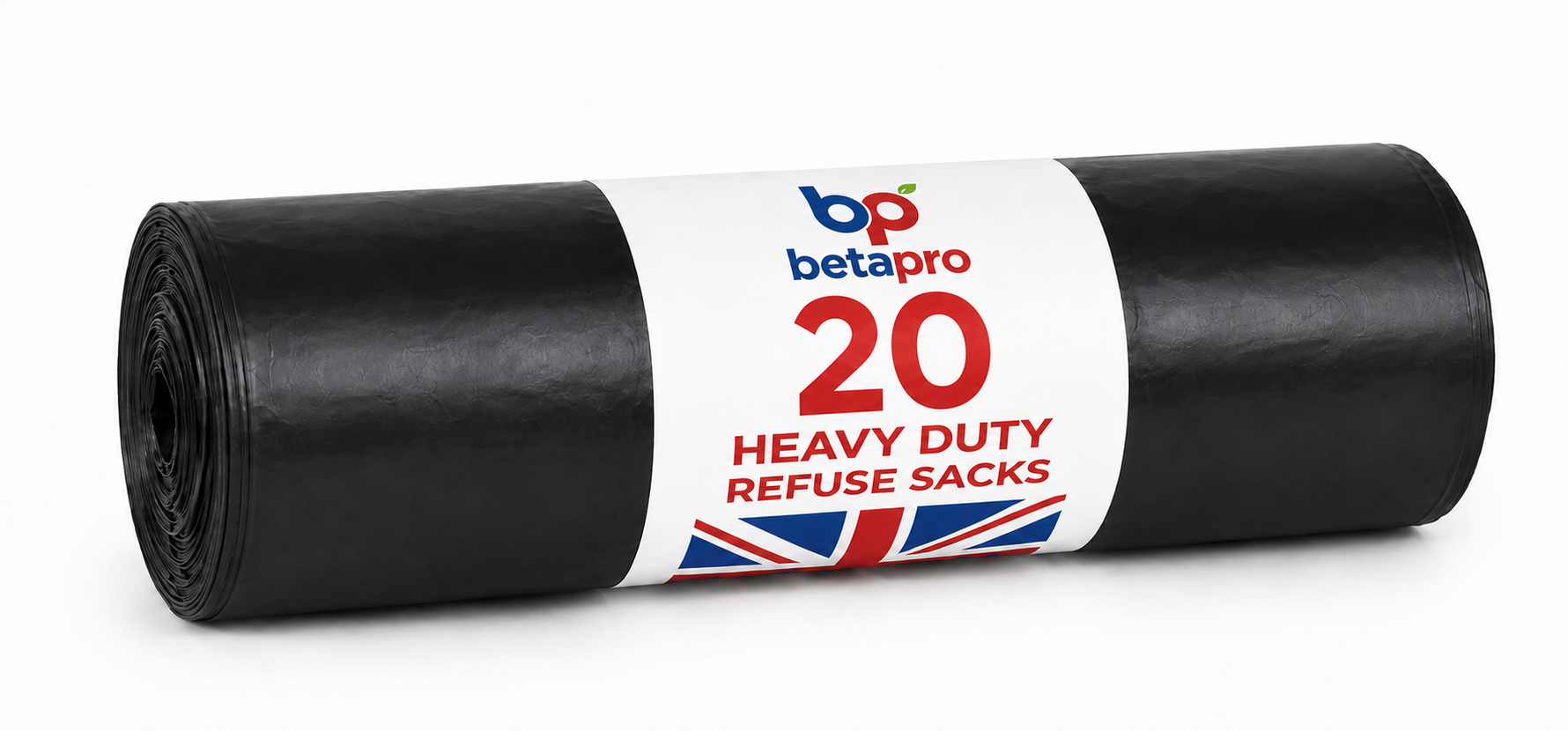 Betapro 20 Black Bin Bags 20x20 Rolls