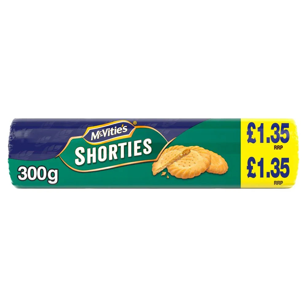 McVitie's Shorties (12 Packs x 300G) - Memo Cash and Carry 