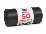 Betapro 50 Black Bin Bags 50x10 Rolls