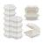 Bagasse Compostable 6'6 Hamburger Box 1x800pcs - Memo Cash and Carry 