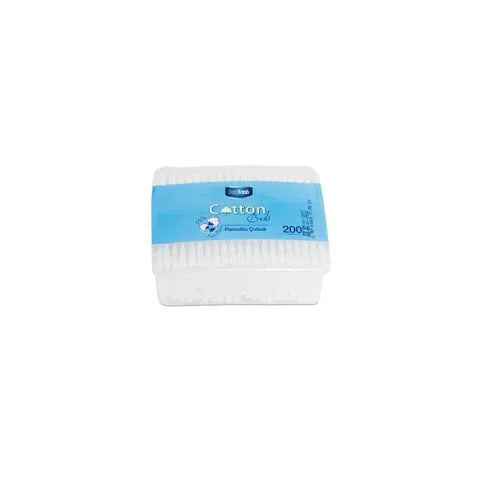 Cotton buds, case of 1 packs (200 per pack) — wholesale bulk for UK businesses