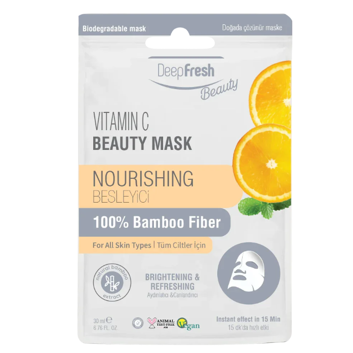 Deep Fresh Face Mask - Vitamin C 24pcs - Memo Cash and Carry 