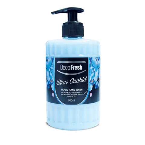 Deep Fresh Hand Soap Romance Liquid - Blue Orchid (12 Packs x 500ml) - Memo Cash and Carry 