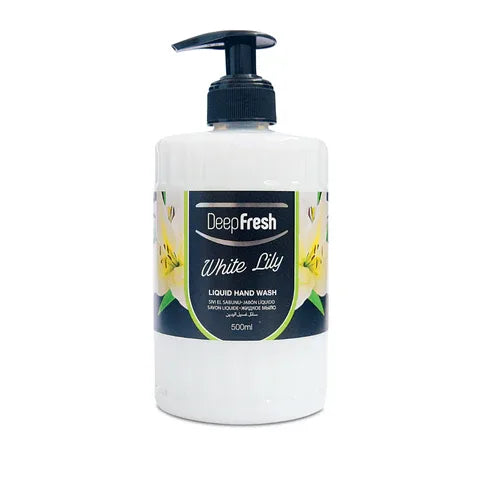 Deep Fresh Hand Soap Romance Liquid - White Lily (25pcs X 12 Packs) - Memo Cash and Carry 