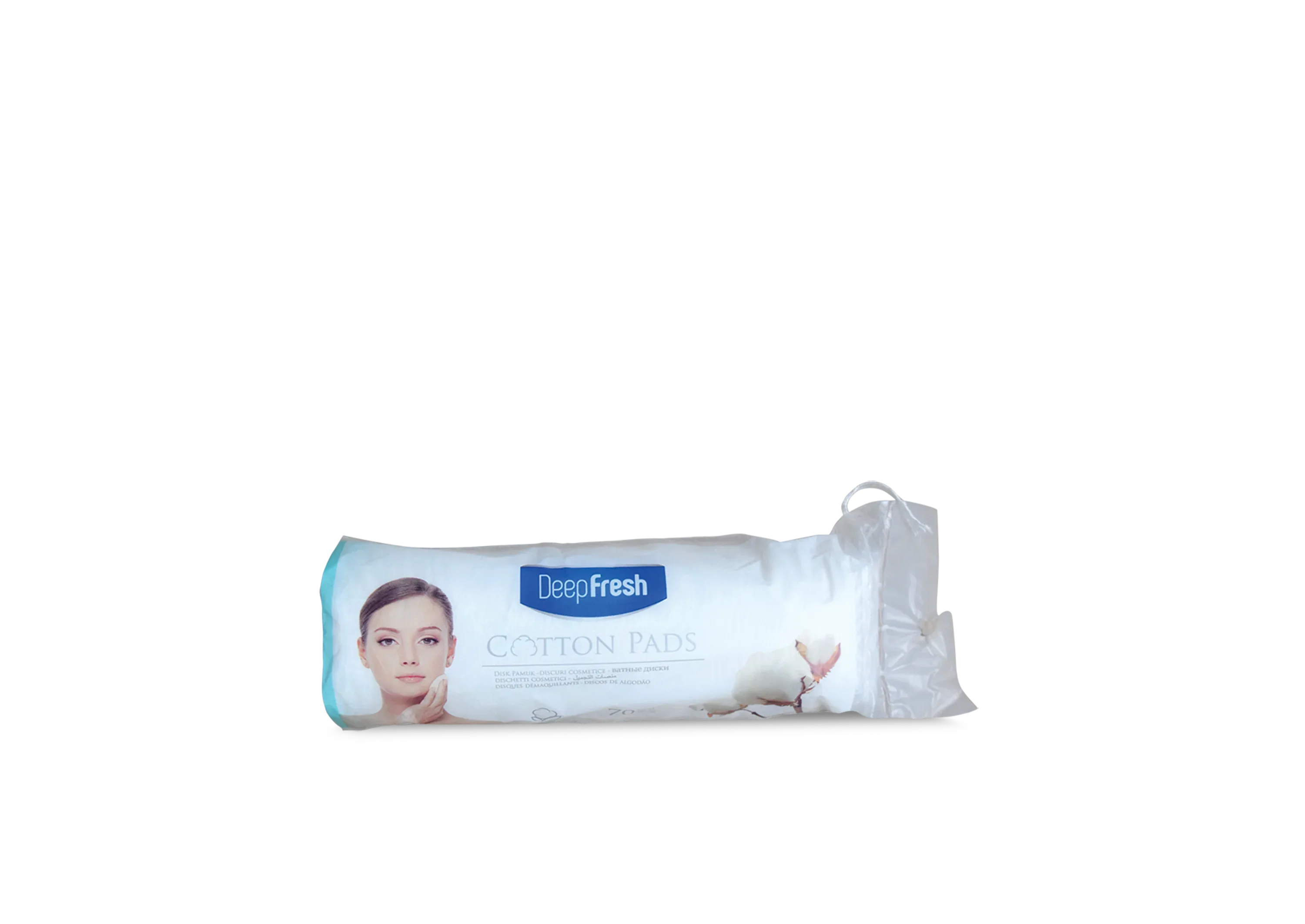 Deep Fresh Make-up Removal Cotton with Bags 70pcs - 1 Unit - Memo Cash and Carry 