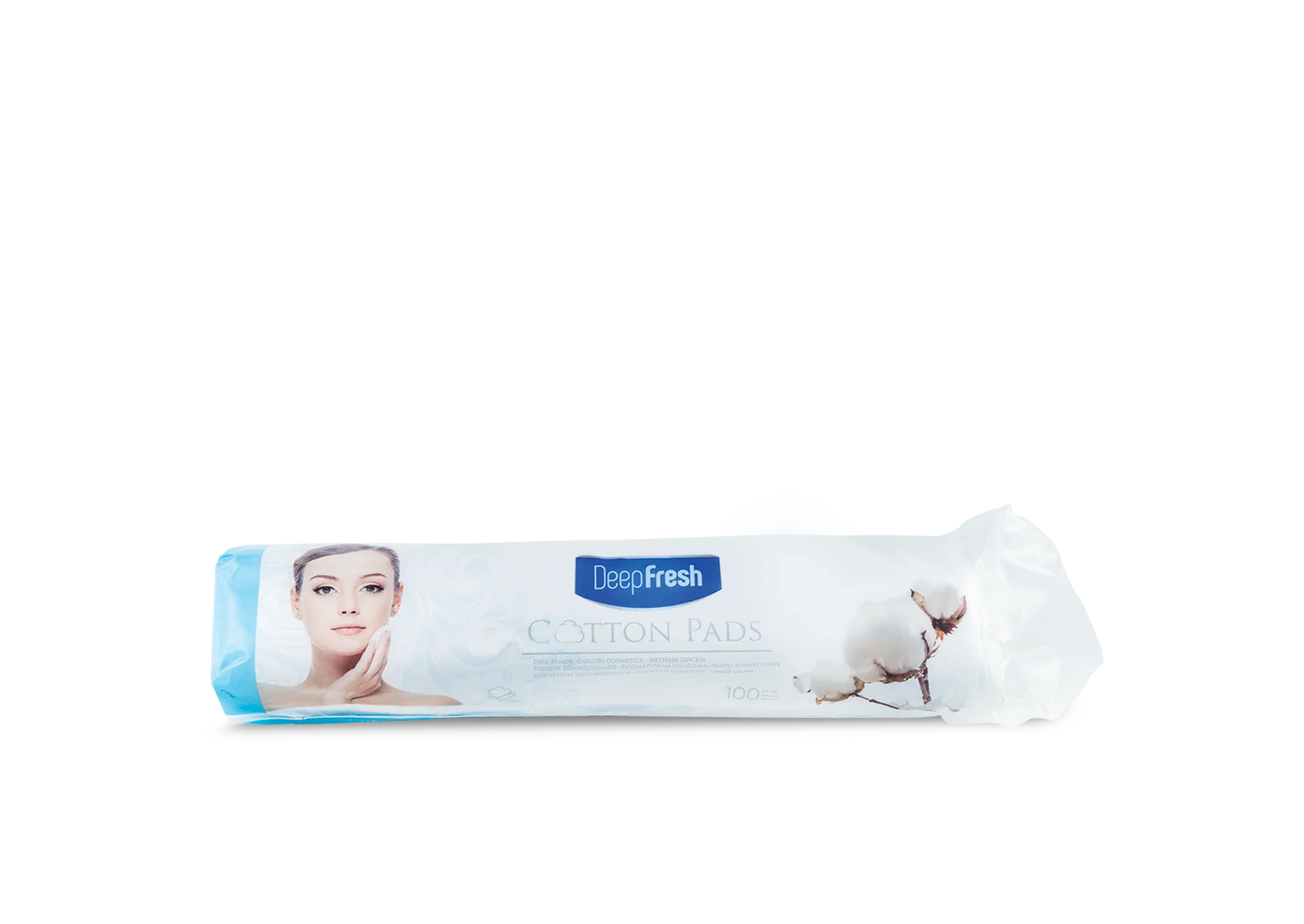 Deep Fresh Make-Up Removal Cotton With Bags (48 Packs x 100 Pcs) - Memo Cash and Carry 