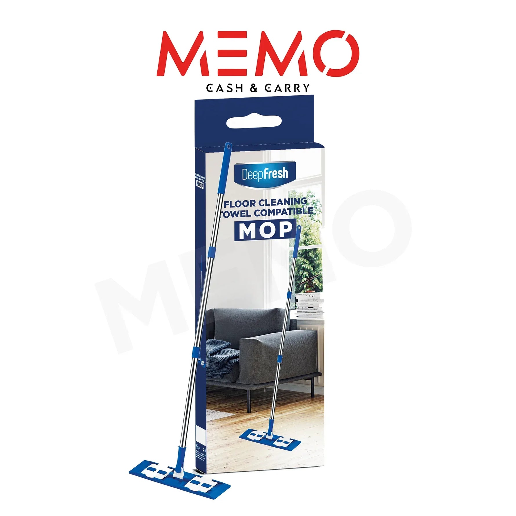 Deep Fresh Mop Stick - 1x6 Full Box - Memo Cash and Carry 