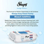 SLEEPY Easy Clean Bleach Scented Multi Surface Cleaning Wipes 6 x 100pcs