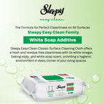 SLEEPY Easy Clean White Soap Scented Multi Surface Cleaning Wipes – 6 Packs x 100 Wipes
