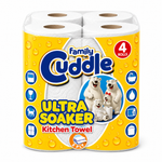 FAMILY CUDDLE ULTRA SOAKER 4X6 KITCHEN ROLLS