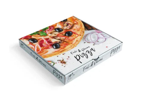 14 Inch Premium Grey Pizza Box -My (40 Pcs) - Memo Cash and Carry 