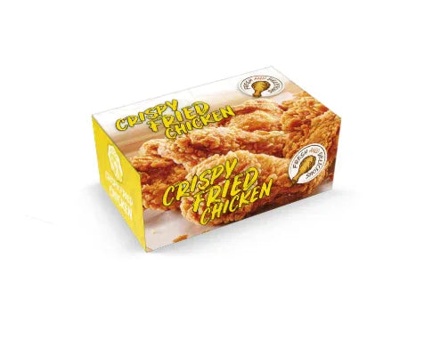 Chicken Box (Small) Fc0 (Yellow) -My (350 Pcs) - Memo Cash and Carry 