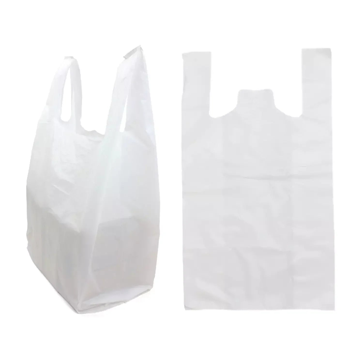 Barcelona White Carrier Bags 13x19x24 1x2000pcs - Memo Cash and Carry 