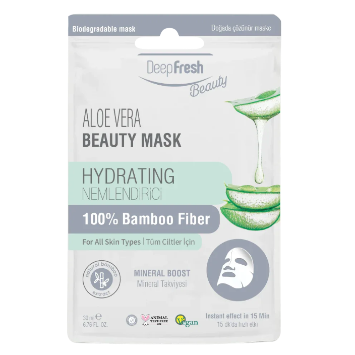 Deep Fresh Face Mask - Aloe Vera 24pcs - Memo Cash and Carry