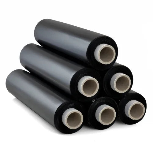 23Mu Shrink Wrap 6X1 400mm - Pallet Wrap Black - Memo Cash and Carry 
