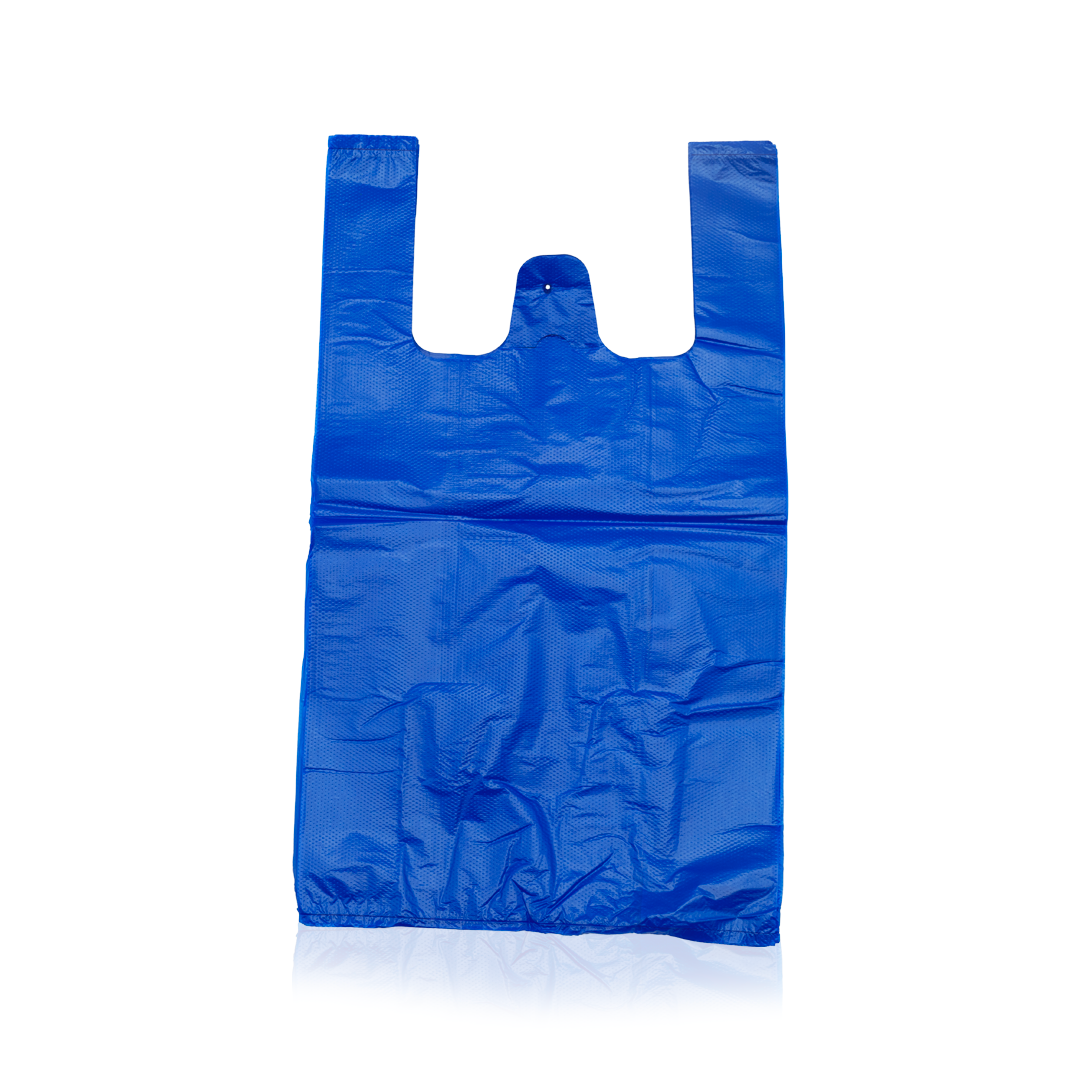 New York Vest Carrier Bags 11x17x21 1x1000pcs – strong and lightweight vest-style carrier bags ideal for supermarkets, retail stores, and everyday packaging.
