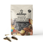 Anthap Roasted Unsalted Turkish Black Sunflower Seeds
