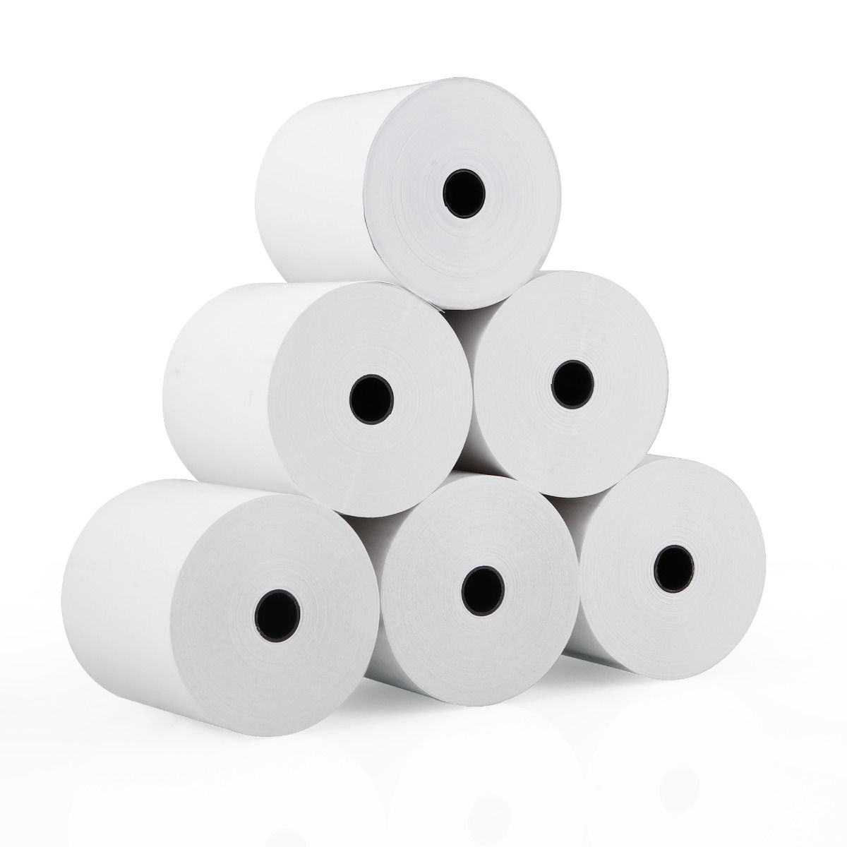 Thermal Till Receipt Paper Rolls 80x80 1x20 Rolls – high-quality thermal receipt rolls for POS systems, providing clear and reliable printing.
