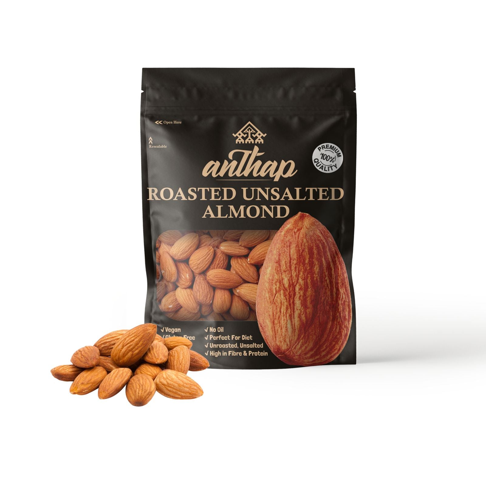 Anthap Roasted Unsalted Almond