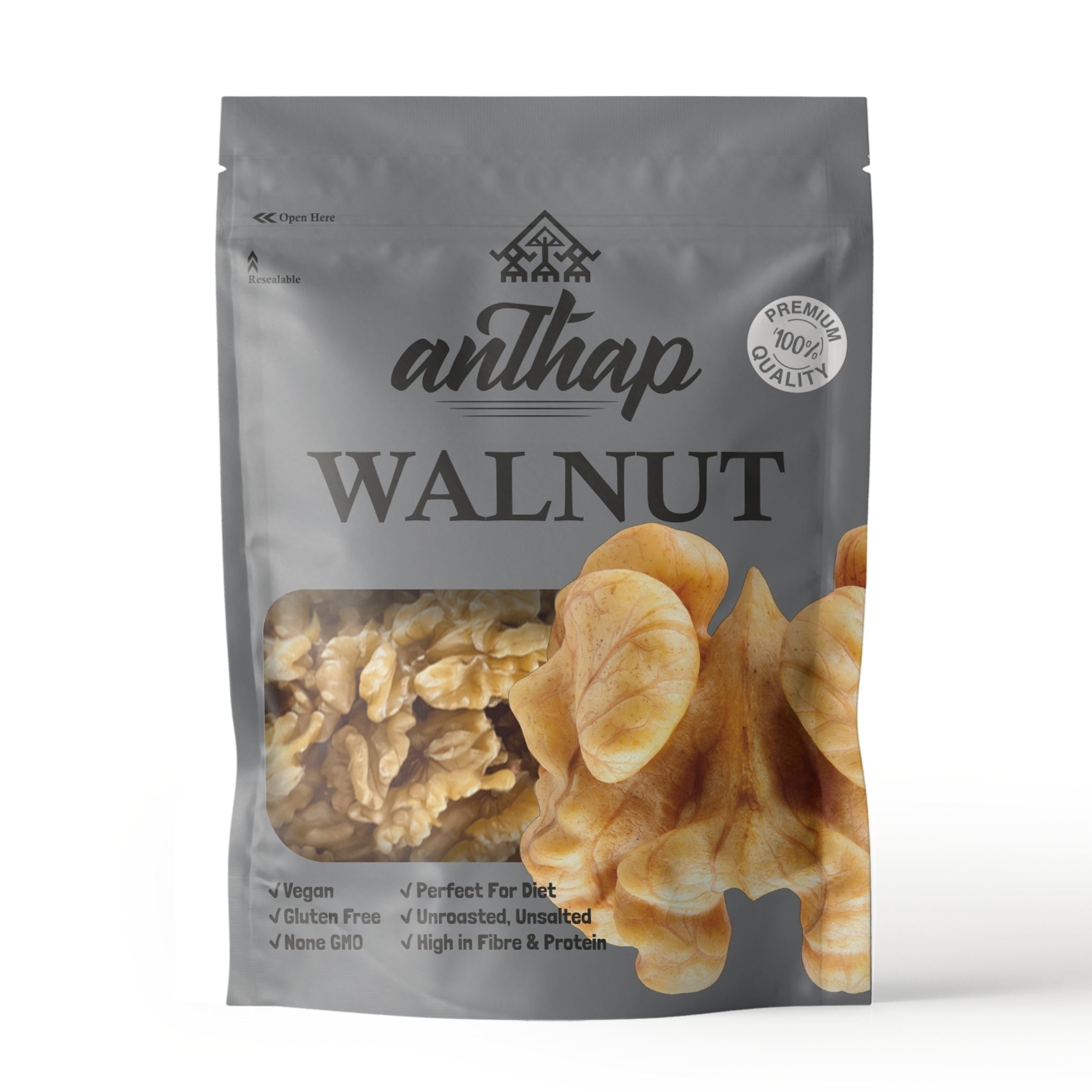 Anthap Walnut Halves Extra Light Premium Quality 650g