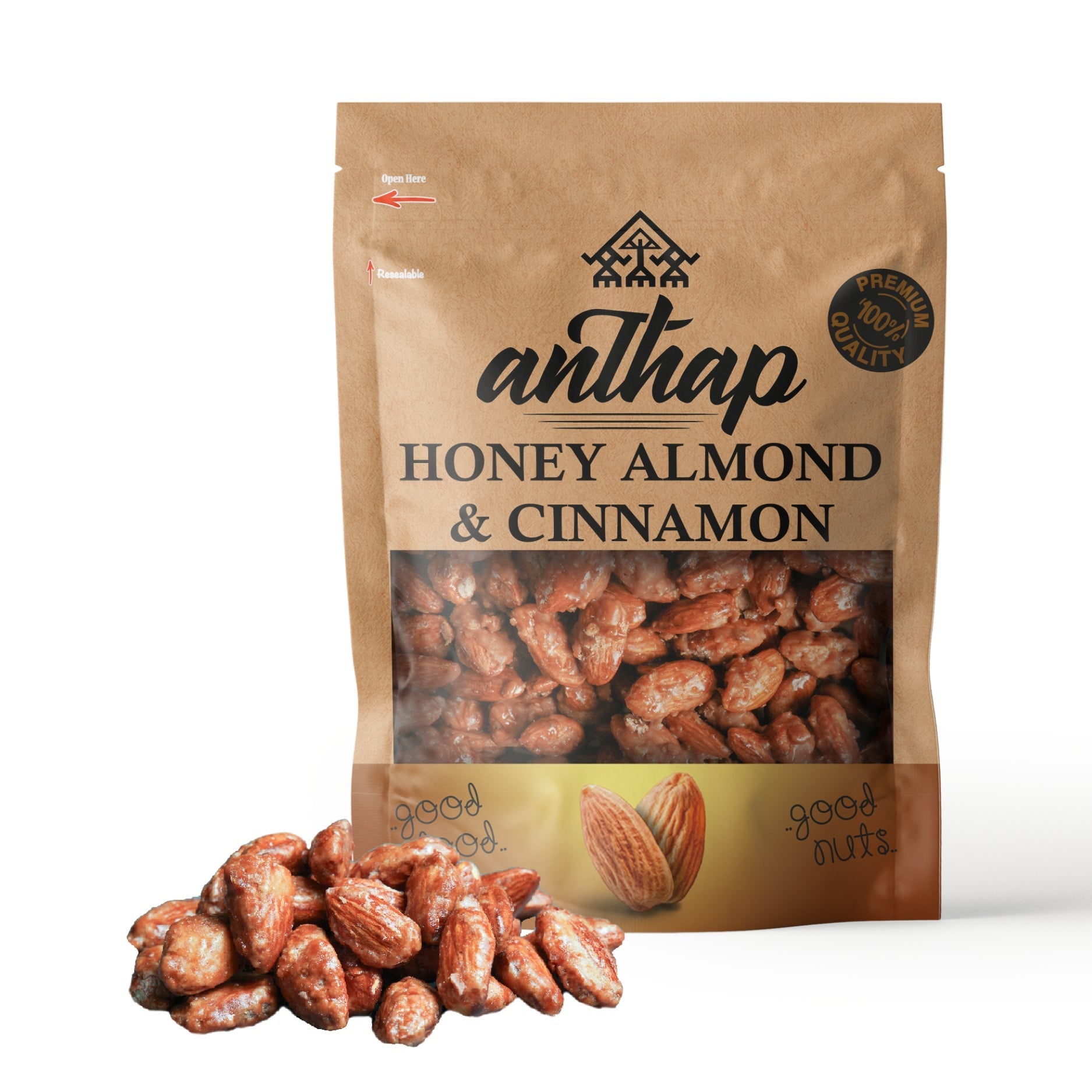 Anthap Honey Roasted Almond & Cinnamon